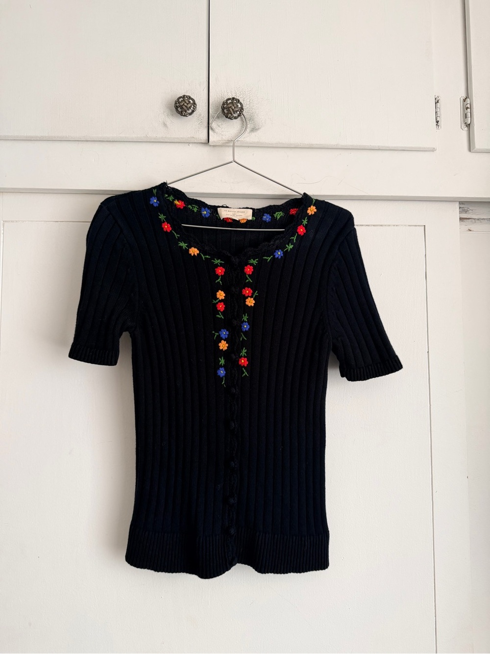 Sezane Ilena Cardigan Short Sleeve